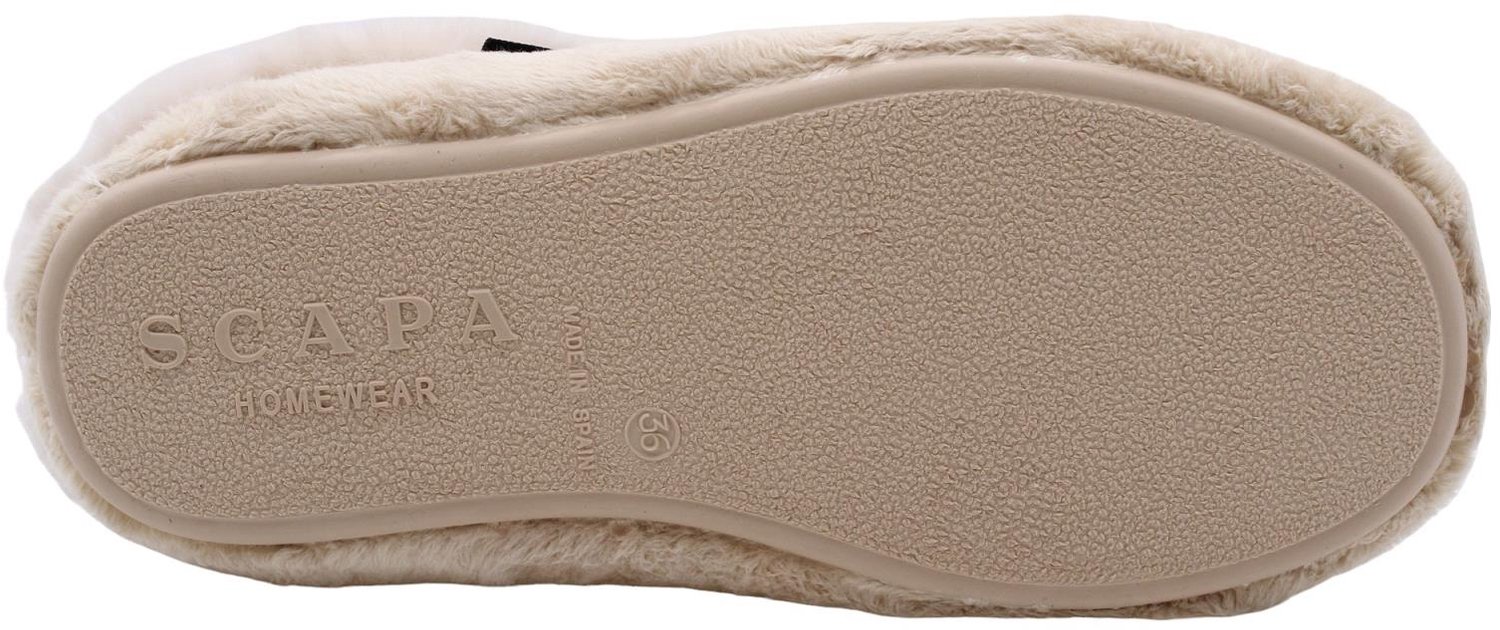 Scapa - Pantoffels - Beige - Vrouwen - Maat 40 -