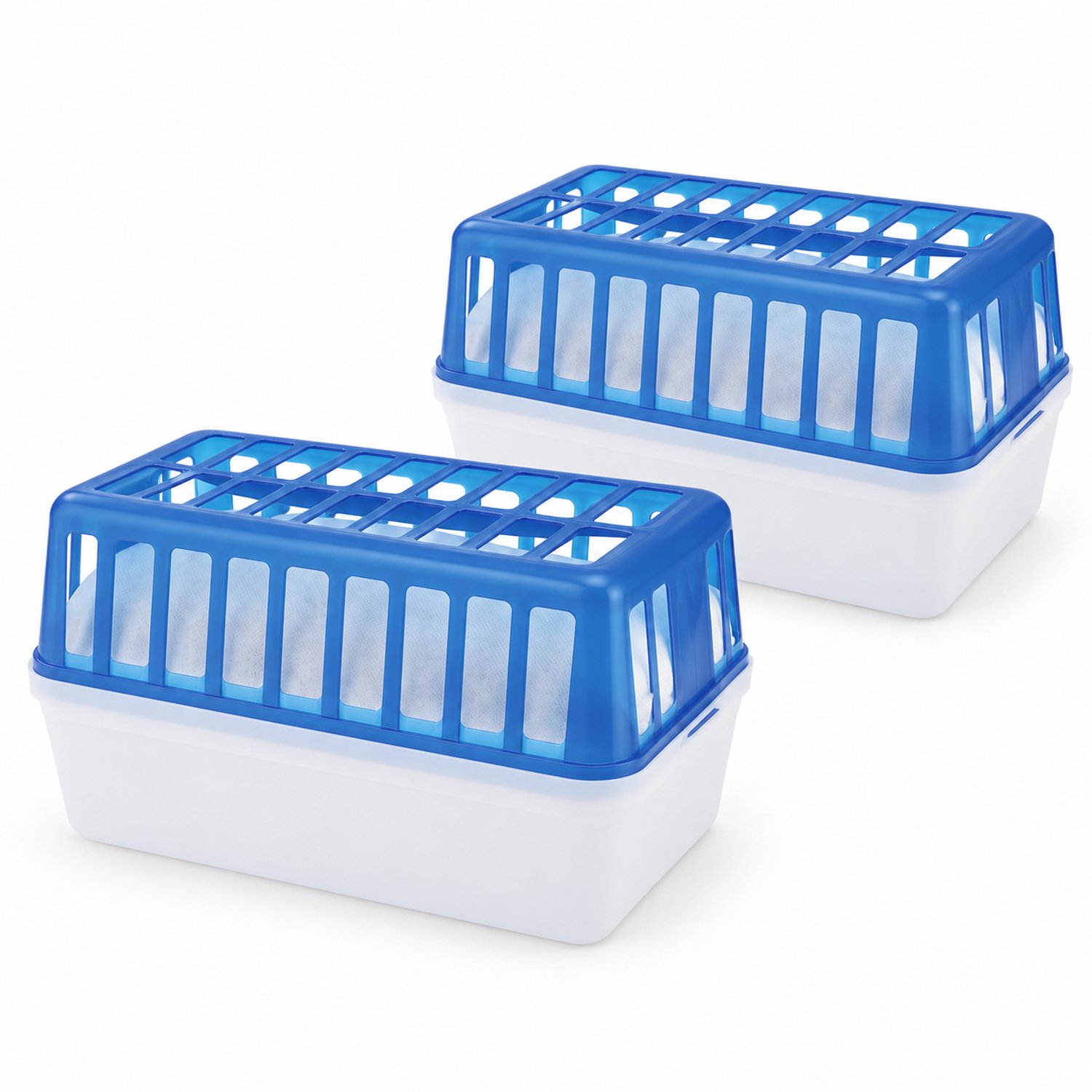 Vochtopnemer XL 1,8 liter - Set van 2 - Inclusief 4 x 900 g vulling