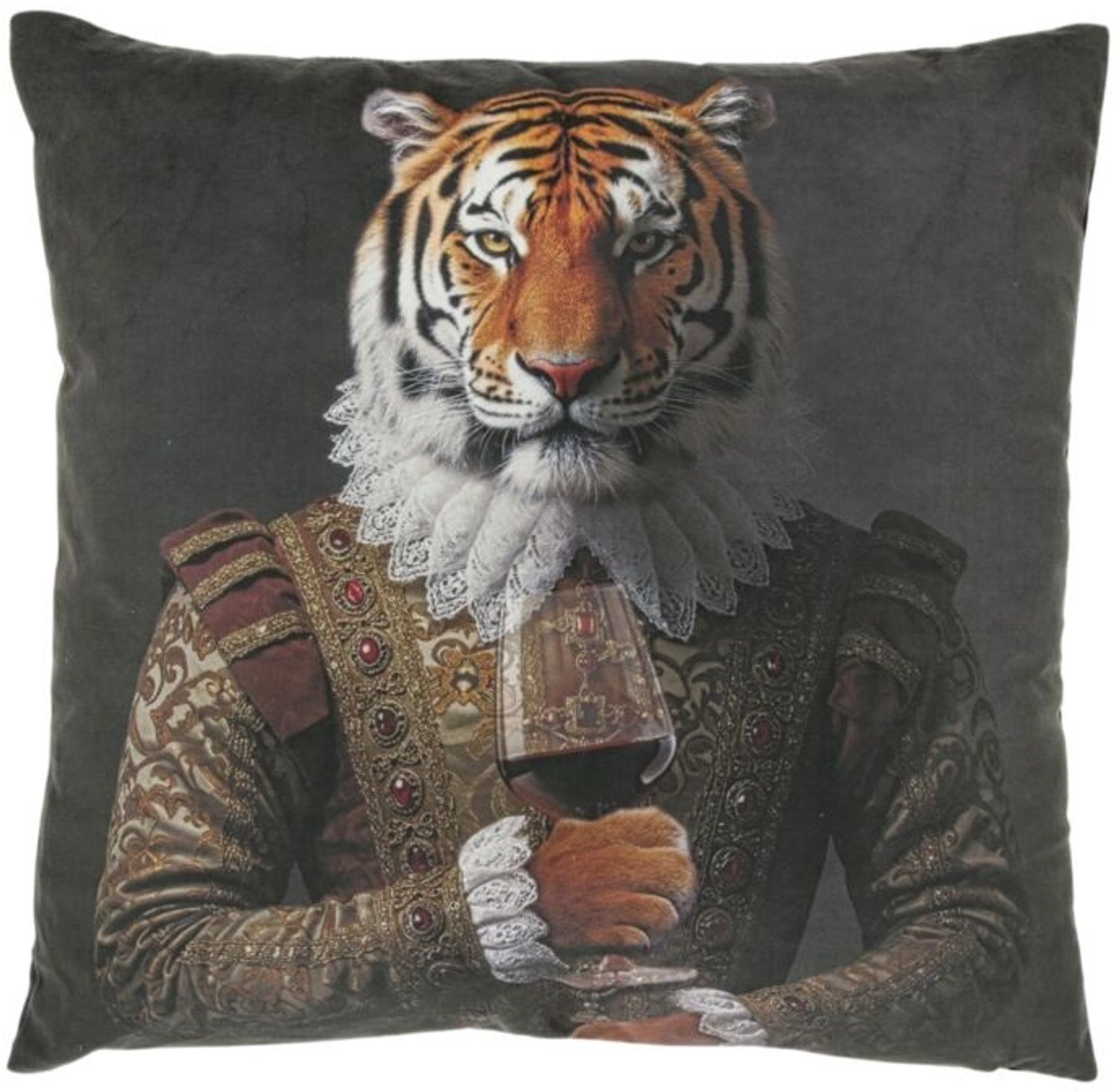 Unique Living Sierkussen Milo - dessin 13 - 45x45cm Multikleur