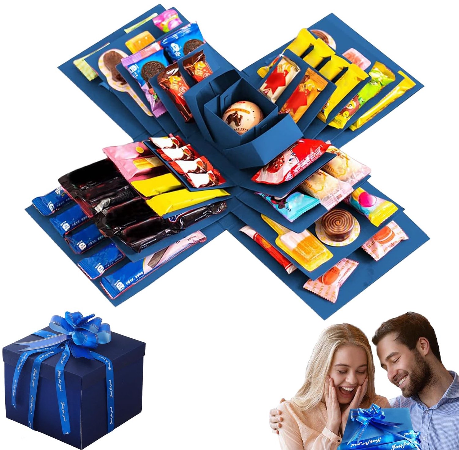 DIY Explosie Cadeau Doos, Creatieve Verjaardag en Feestdoos