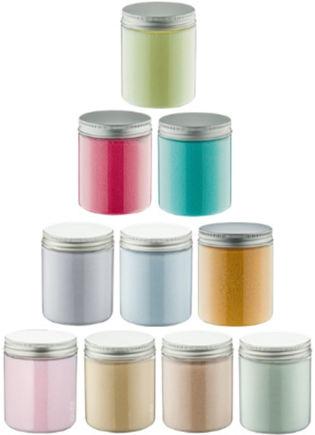 Claudius Scrubzout - 300 gram - set van 10 verschillende geuren - Aluminium Deksel - Rozen, Vanille, Amandel, Eucalyptus, Lavendel, Opium, Appel-Kaneel, Fruity Melon, Hamam en Zen Moment - Hydraterende Lichaamsscrub - Body Scrub - Cadeau