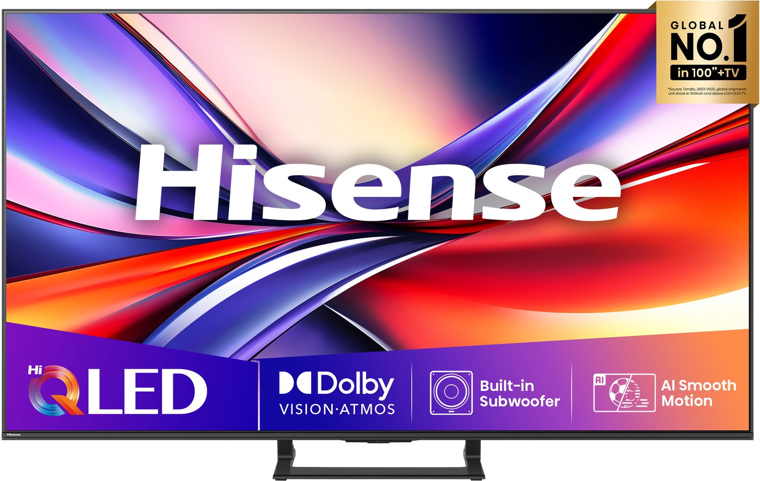 Hisense A7Q 65A79Q tv 165,1 cm (65"") 4K Ultra HD Smart TV Wifi Zwart
