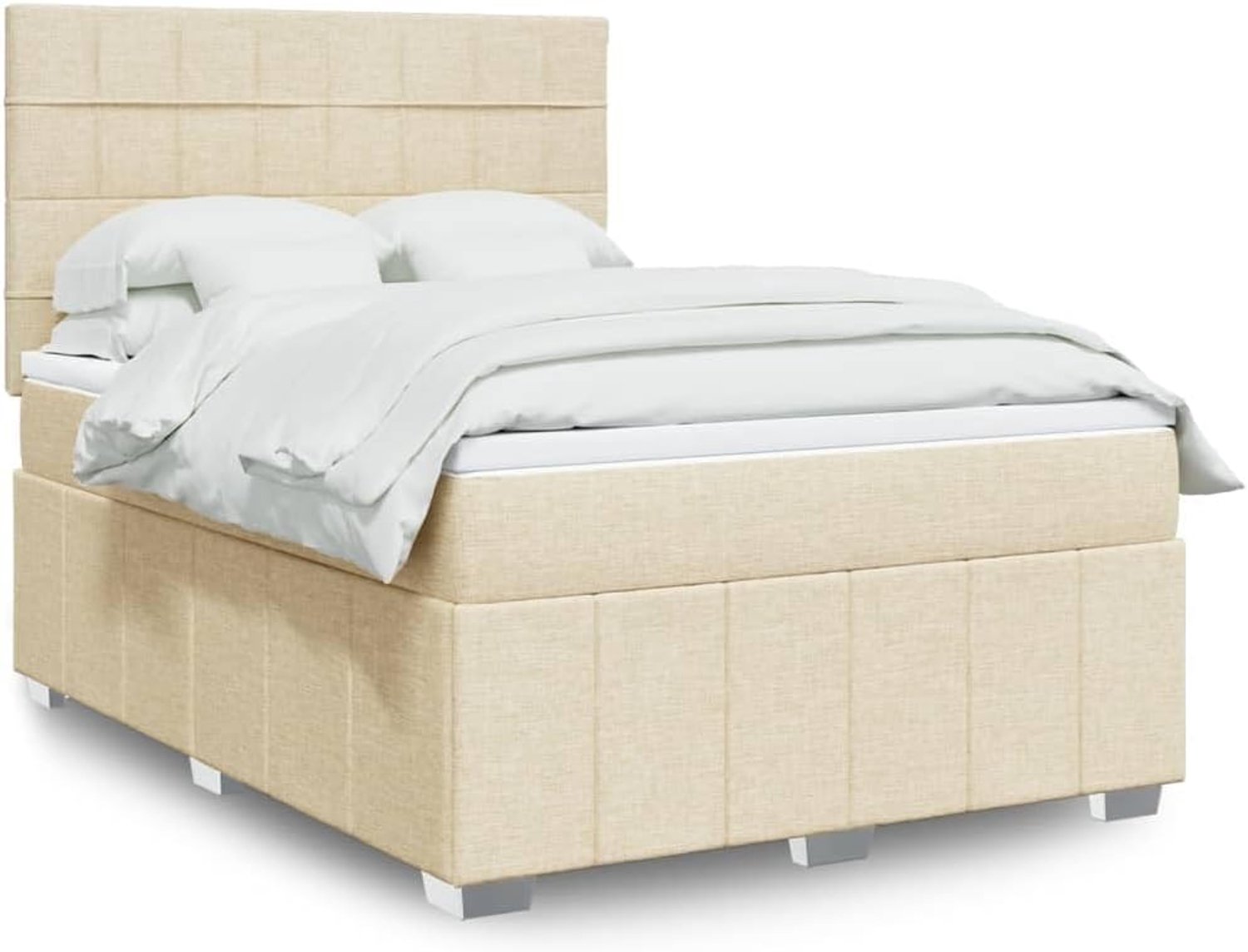 Pocketveringmatras Boxspring Crème 140x200 cm