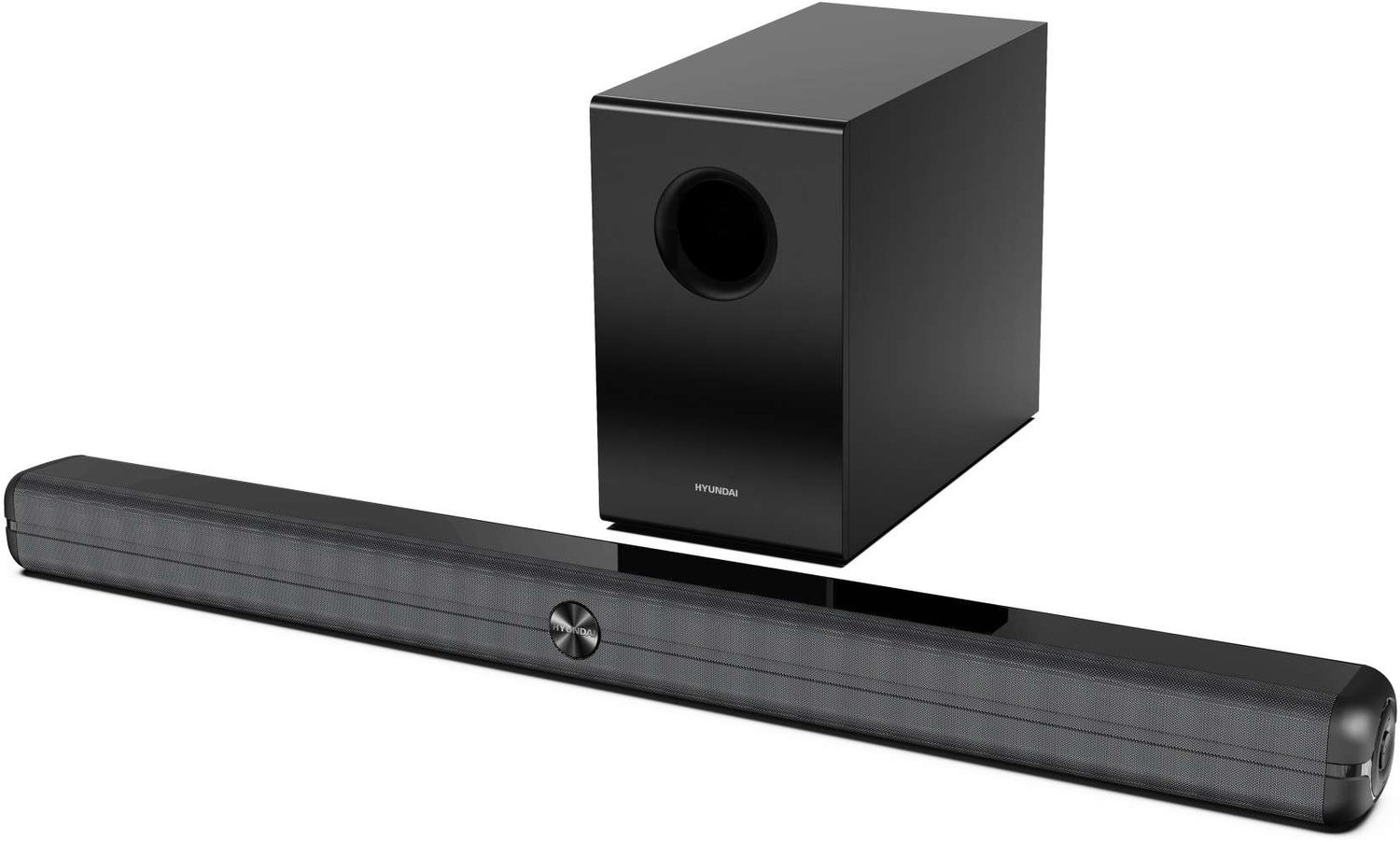 Hyundai Electronics - Soundbar met subwoofer - Pulse - 80 Watt - 2.1CH - Zwart