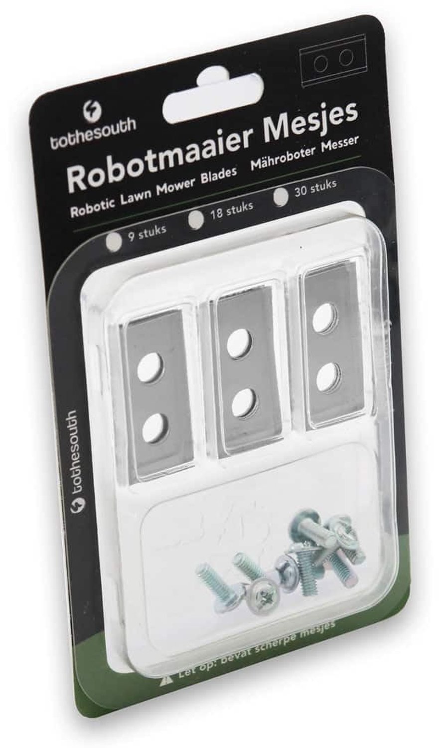 Robotmaaimachine Bladen - Stalen Set van 9 Stuks Geschikt voor Kress