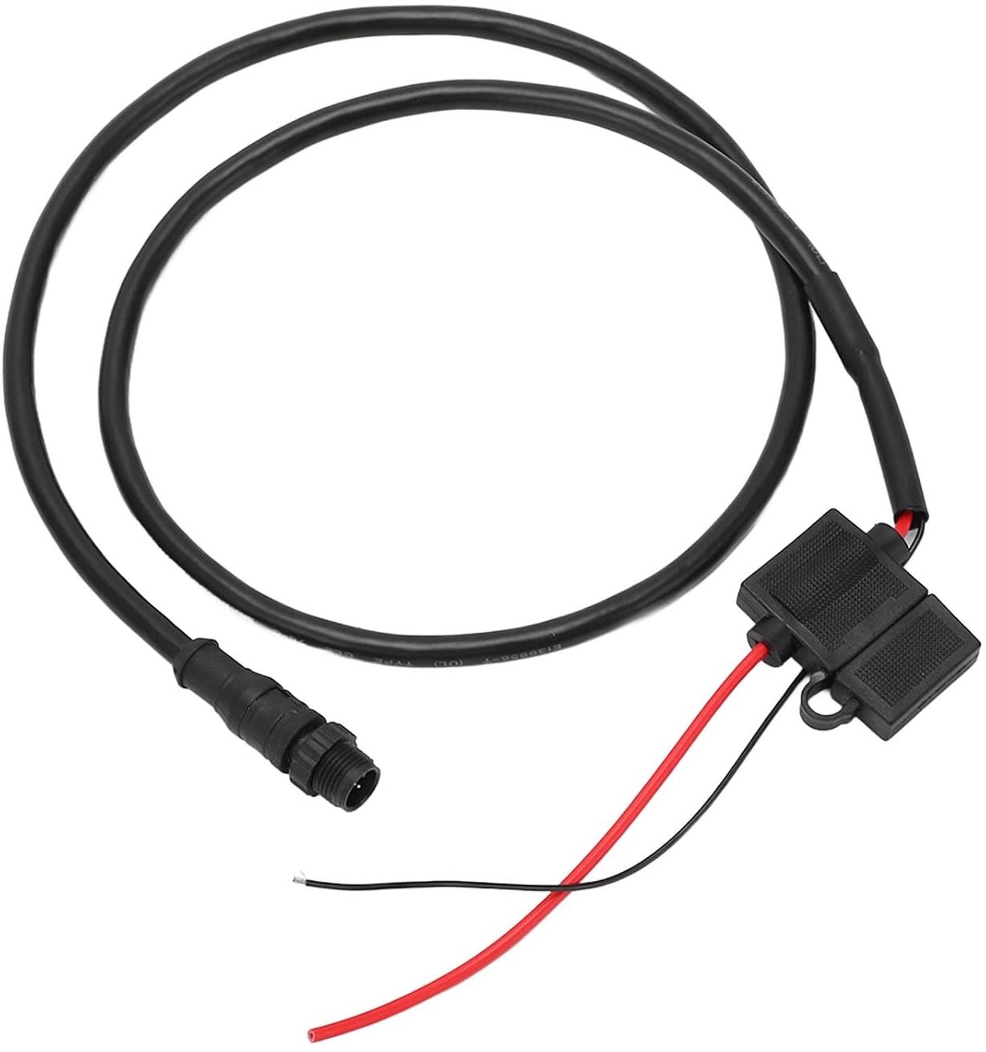 NMEA 2000 5-Pin Voedingskabel van 1 meter met Fuse voor Lowrance Netwerken en Marine Apparatuur