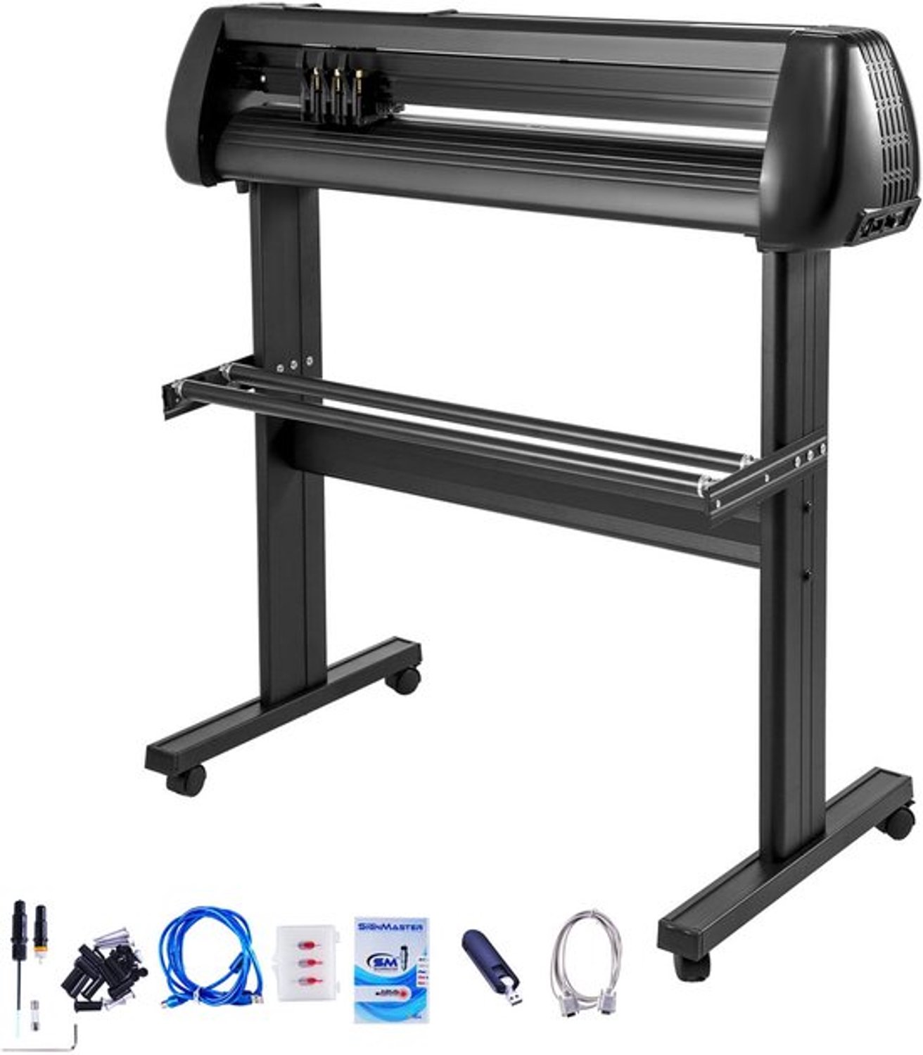 Vinylsnijder 34 Inch - 3 Messen - Professioneel - USB Aansluiting - Voor Stickers En Borden