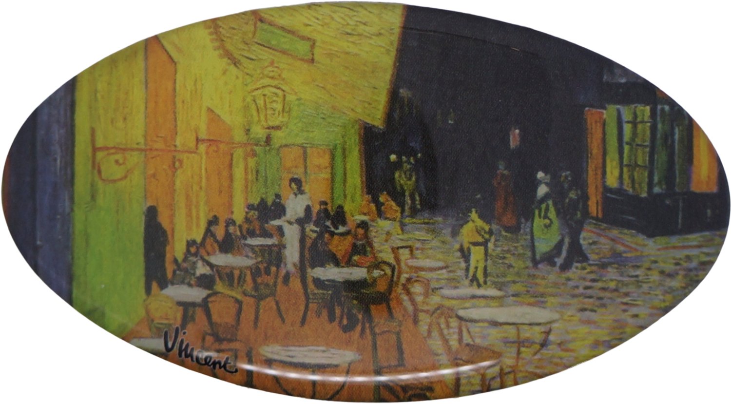 SOUV© - solide stevige duurzame Haarspeld - Haarklem - Haarclip - French barette - Patentspeld- Haaraccessoire - Beste kwaliteit - made in France speld - klemt zeer goed - glijdt niet uit -1 jaar garantie vincent van gogh