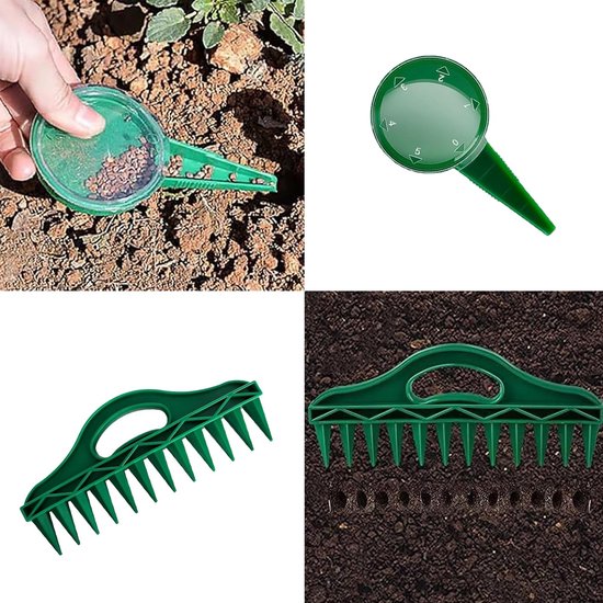 Verstelbare Tuin Handzaaimachine met 12 Gaten — afbeelding 5