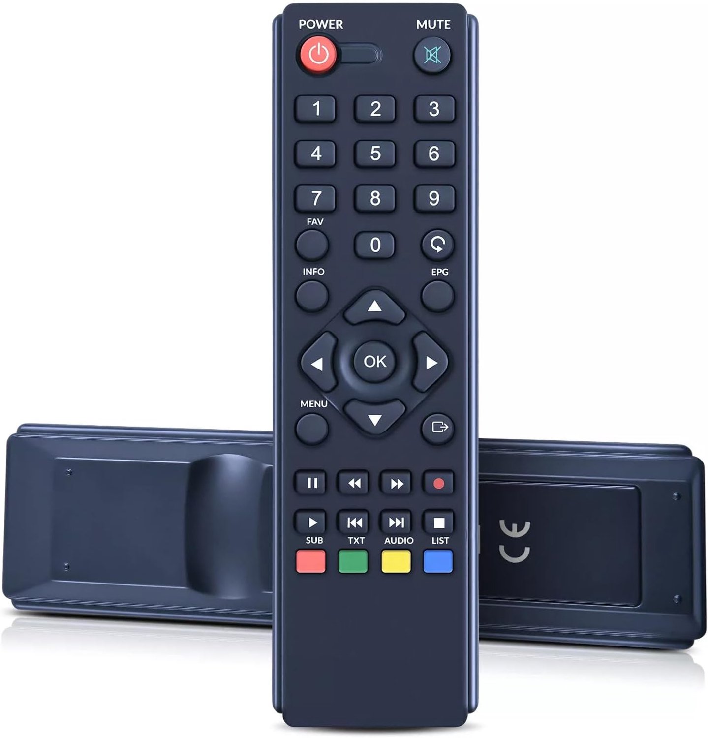 Vervangende afstandsbediening, compatibel met Strong Digitale HD-kabelontvanger DVB-C SRT 3030