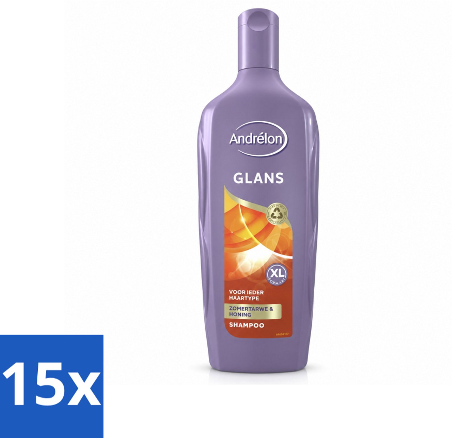 15 x Andrélon - Glans - Shampoo - 450 ml - Voordeelverpakking - 15 stuks