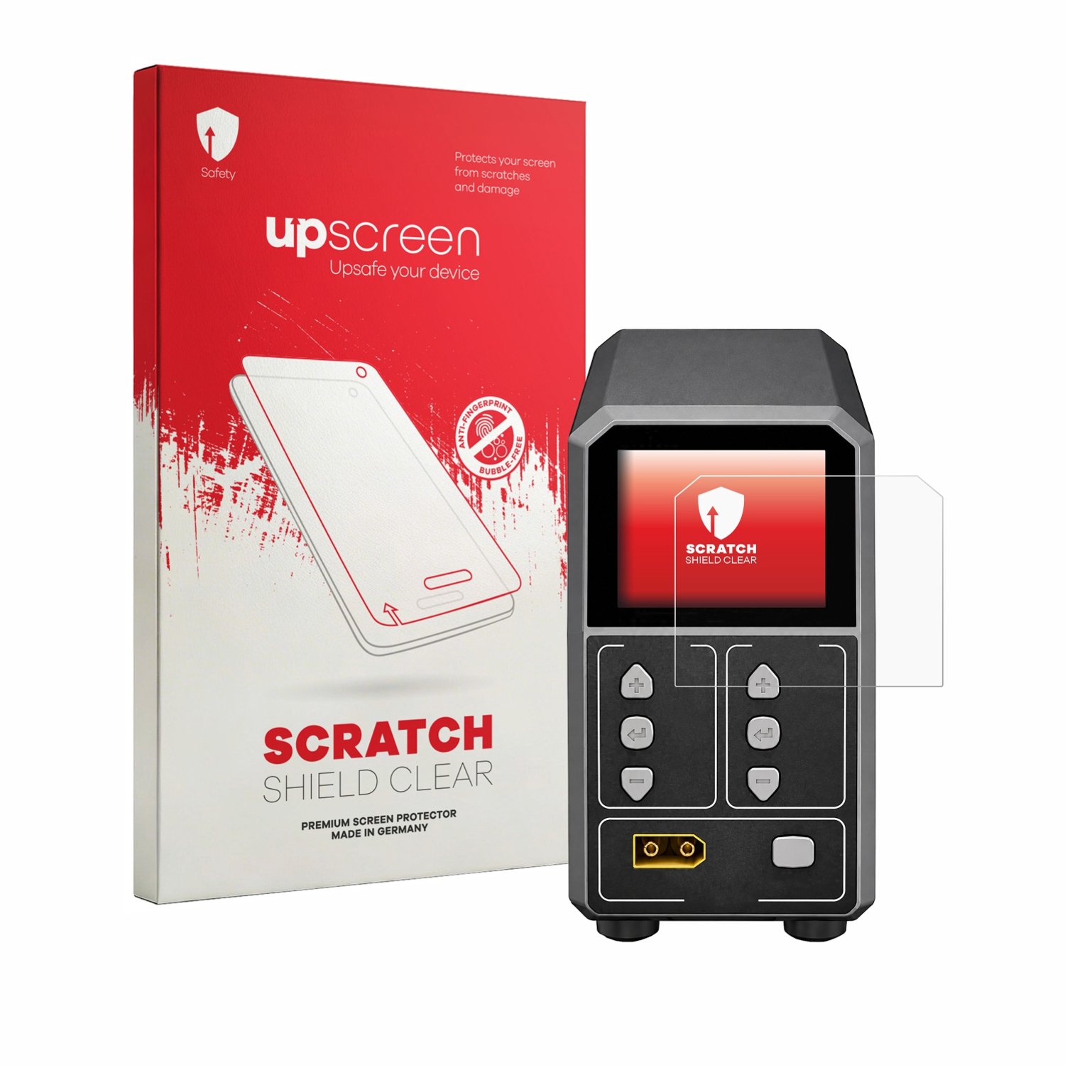 upscreen - Screenprotector voor SkyRc eFuel PSU2000 - Folie Beschermfolie transparant