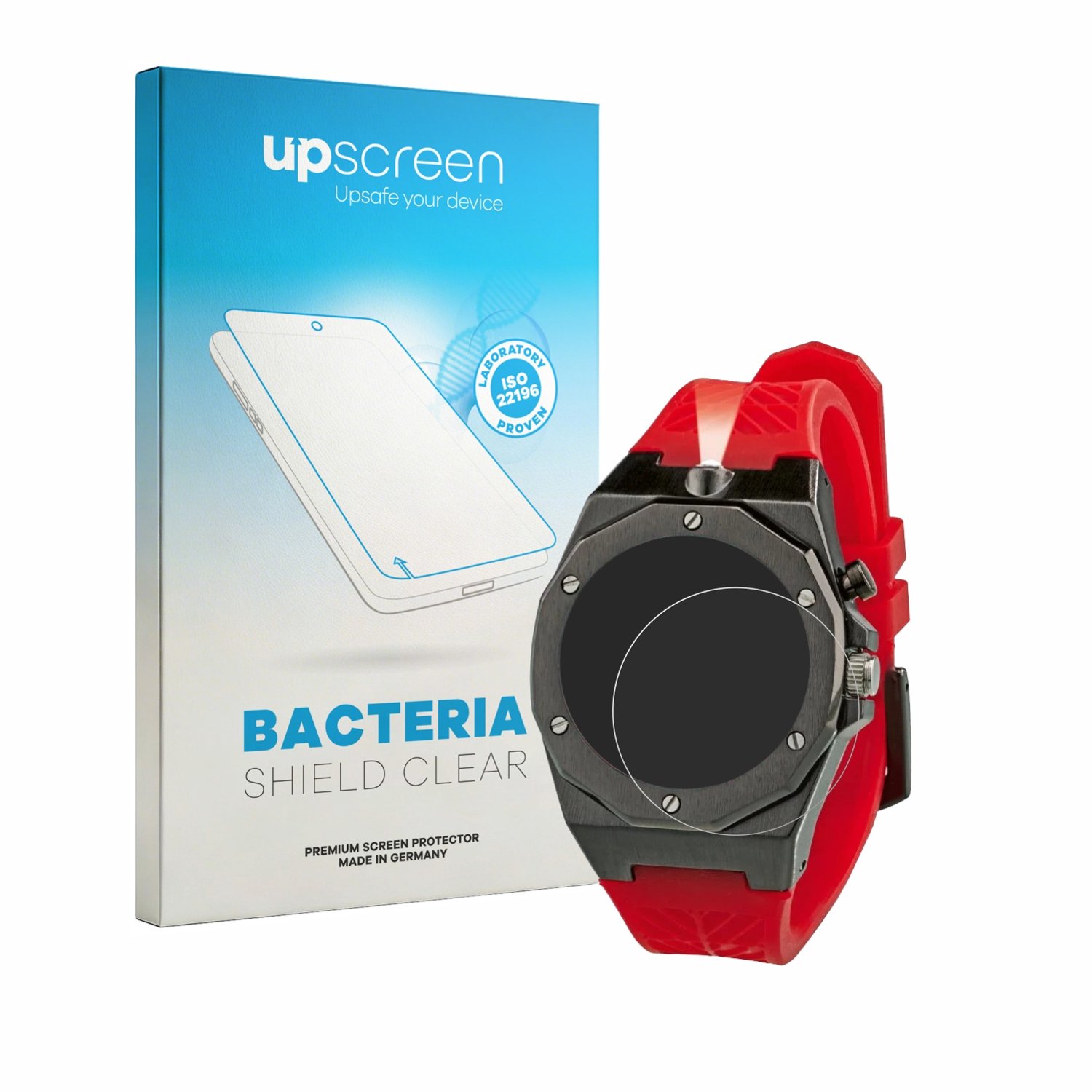 upscreen - Screenprotector voor Parkside Fan Edition - Folie Beschermfolie transparant antibacterieel