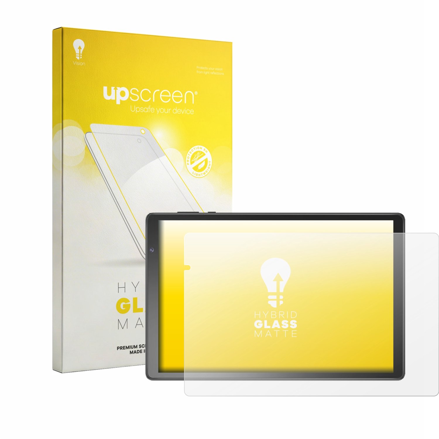 upscreen - Screenprotector voor Pritom Tronpad D10A M10 - Folie Beschermfolie Beschermglas matte