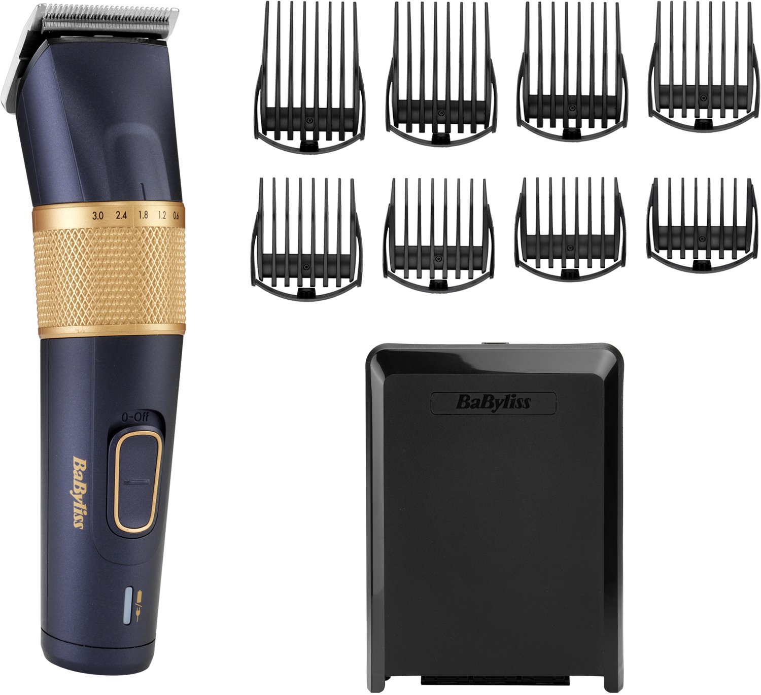 Bol.com BaByliss Lithium Power Pro Tondeuse Mannen - 45 lengte instellingen - 160 min draadloos gebruik - Trimmer voor Hoofd & B... aanbieding
