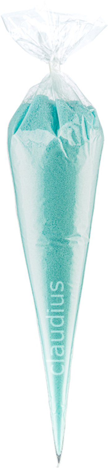 Claudius Scrubzout Hamam - 500 gram in puntzak transparant - set van 6 stuks - Hydraterende Lichaamsscrub - Body Scrub