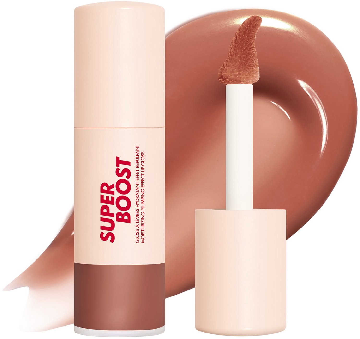 MAKE UP FOR EVER - Super Boost Lip Gloss - Lipgloss 9 ml - 05 Anywhere Caffeine