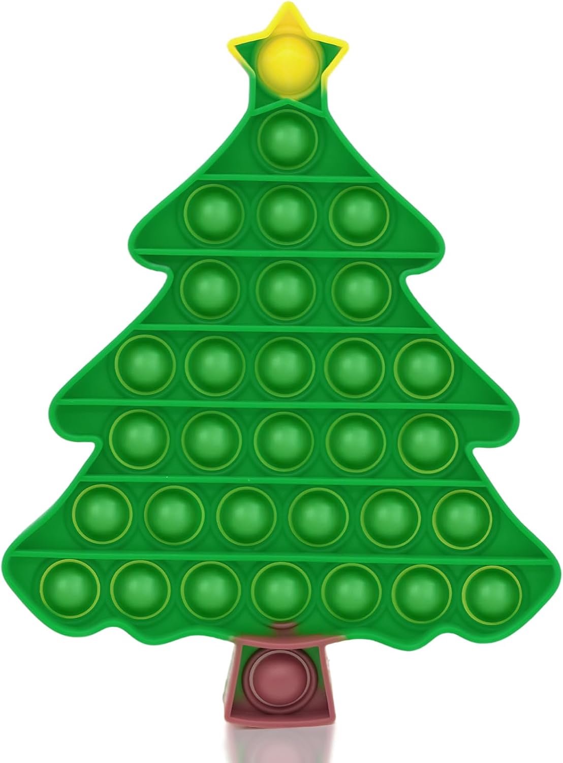 Toy Kerstmis, Kerstboom Pop Bubble Kerstmis, Siliconen