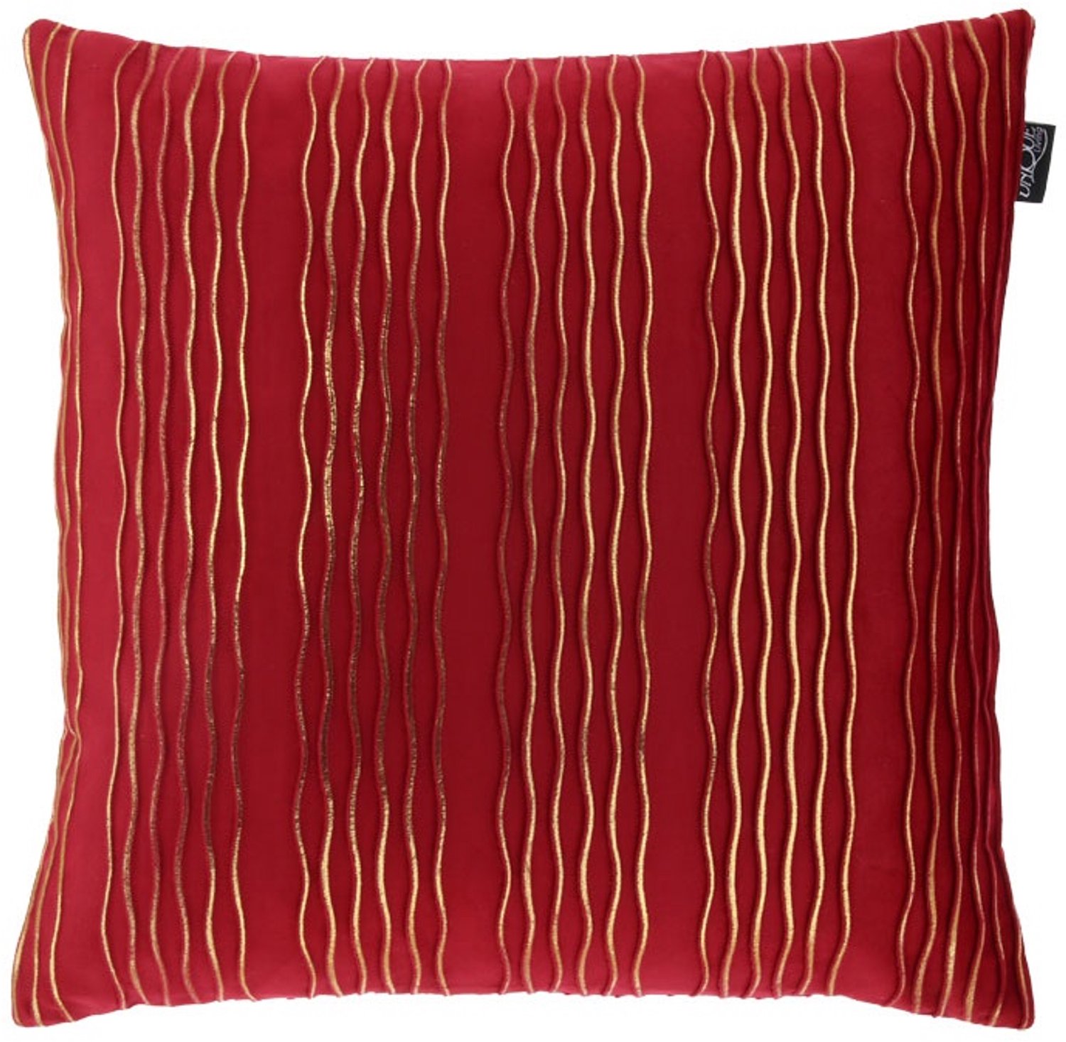 Unique Living Sierkussen Hilke - red - 45x45cm Rood