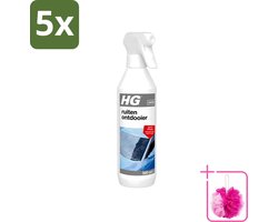 5 x HG - Ruitenontdooier Spray - Snel & Effectief - Voorkomt Snelle Herbevriezing - 500 ml - Bulkverpakking - Ruitenontdooier - Douchemop - Sneeuw en ijs verwijderen