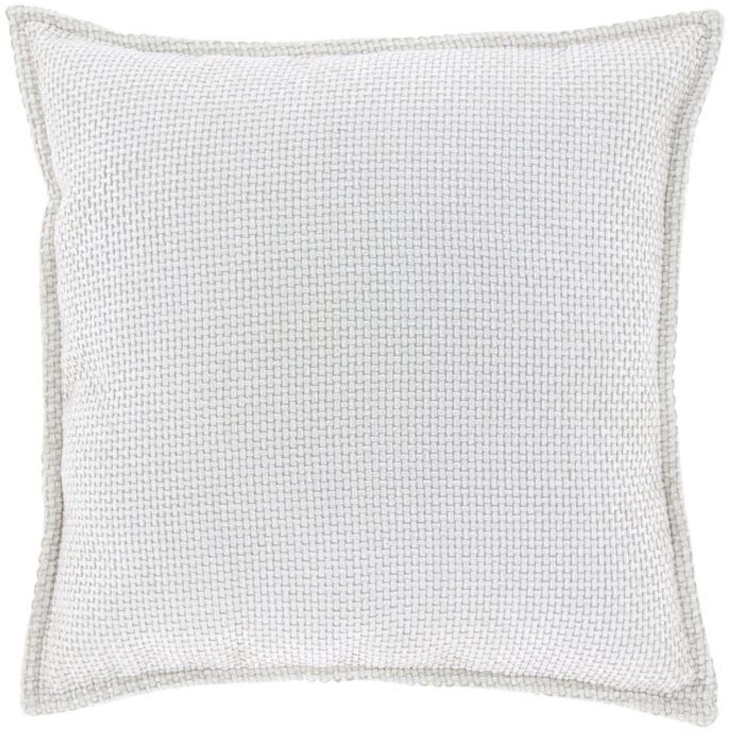 Unique Living Sierkussen Lia - dove white - 45x45cm Wit