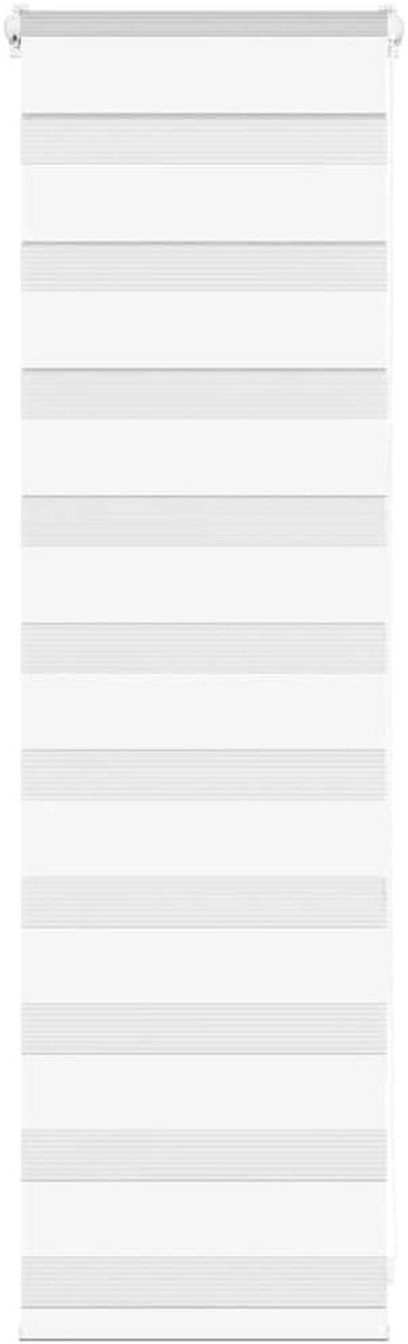 Dag- en Nachtgordijn, Dubbellaags Rolgordijn Zonder Boorklem of Schroefbevestiging, Privacylichtregeling voor Slaapkamer, Keuken, Badkamer, Kantoor en Woonkamer (50x100 cm)