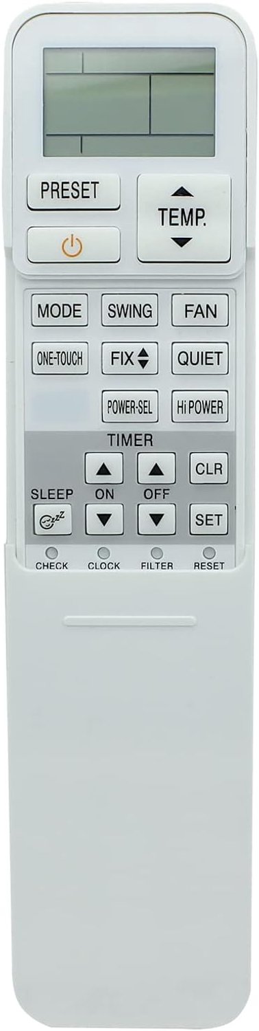 Afstandsbediening Vervanging voor Toshiba Air Conditioner RAS-B10N3KV2-E1 RAS-B13N3KV2-E1 RAS-B10N3KV2-E RAS-10N3AV2-E RAS-B13N3KV2-E RAS-13N3AV2-E RAS-B16N3KV2 Serie RAS-B13N3KV2
