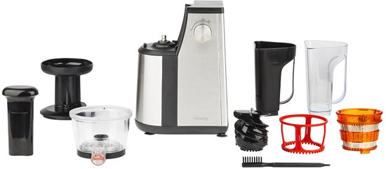 Vertical Juicer, Zwart, Roestvrijstaal, Vitamine, Juicer, BPA-Vrij, 82 mm, Grote Mond, Zachte Druk, 60 Toerental, 400 W — afbeelding 3