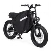 MaxxCovers Beenkleed Fatbike - Universeel en Waterdicht Beenkleed - Gevoerde Beenhoes en Deken met Reflectie en Slotoog - Fatbike Accessoires - Zwart