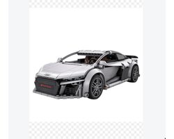 CadaBricks C57012W Audi R8 Coupe RC bouwset | City fast champions adventure | Creator and classic motor bouwpakket | Technic auto speelgoed ideas voor volwassenen & kinderen | DIY speed motor niet geschikt voor Lego | Bouwdoos met 536 bouwstenen