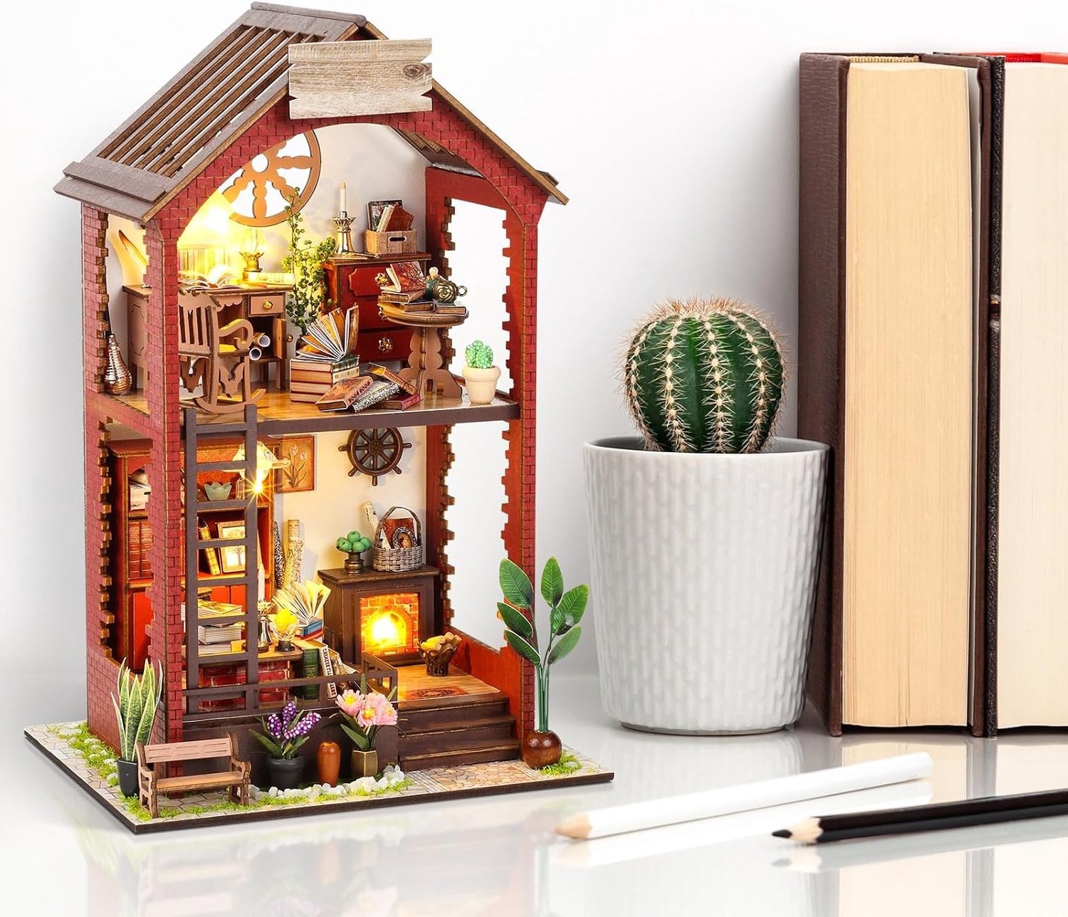 Miniatuur Bouwpakket Volwassenen - Modelbouw - Bouwpakketten - Rood