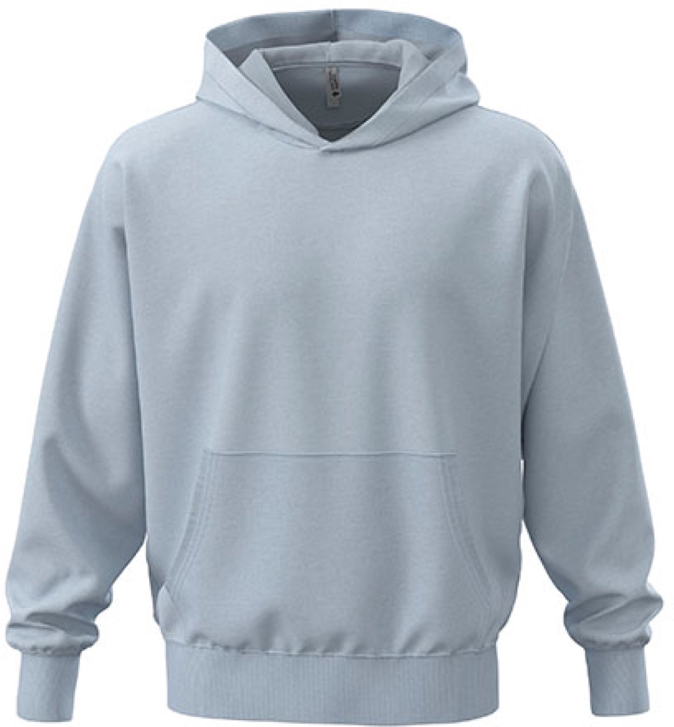 Next Level Apparel - Unisex Heavyweight Hoodie - Stonewash Denim - S