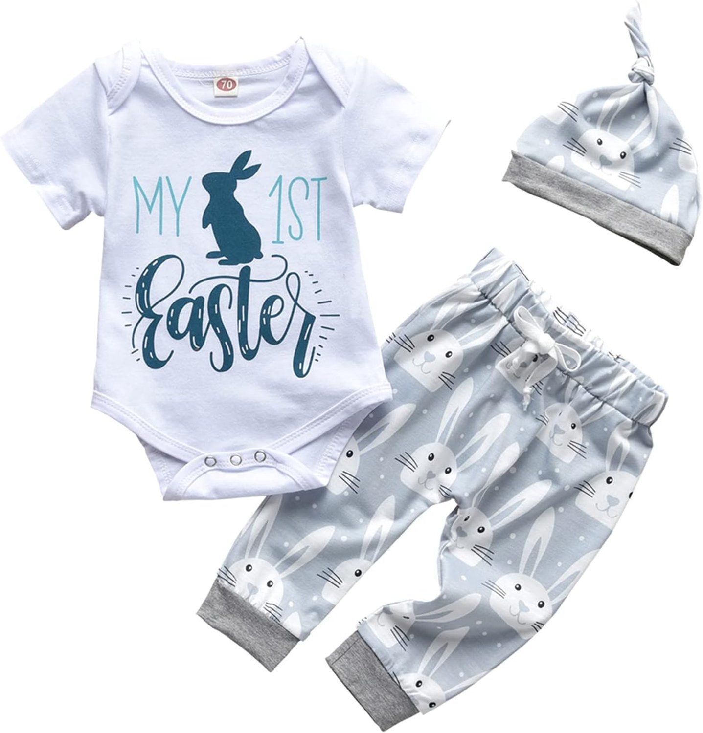 Outfit Pasen - setje met shirt en broekje