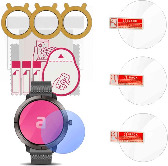gehärtigd glas 9H - 3x voor JG Smart X76 - flexibel en duurzaam - optimaal bescherming - ServiceTopper — afbeelding 5