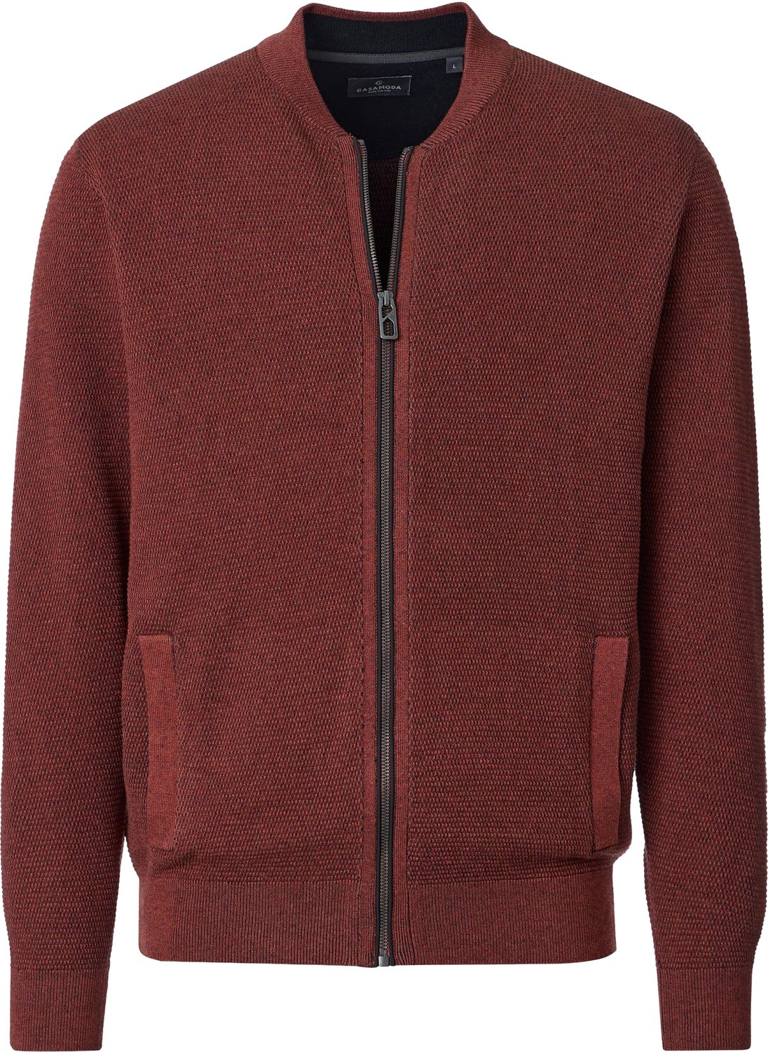 CASA MODA comfort fit vest - bordeaux