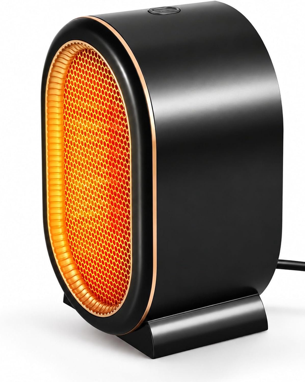 Elektrische Kachel - Elektrische Verwarming voor Binnen - Kleine Ruimteverwarmerr - 1200W keramische snelverwarming - 2 Warmtestanden - Energiezuinige draagbare verwarming - Compact en Draagbaar - Geschikt voor Bureau, Slaapkamer en Kantoor -TENGYIF®
