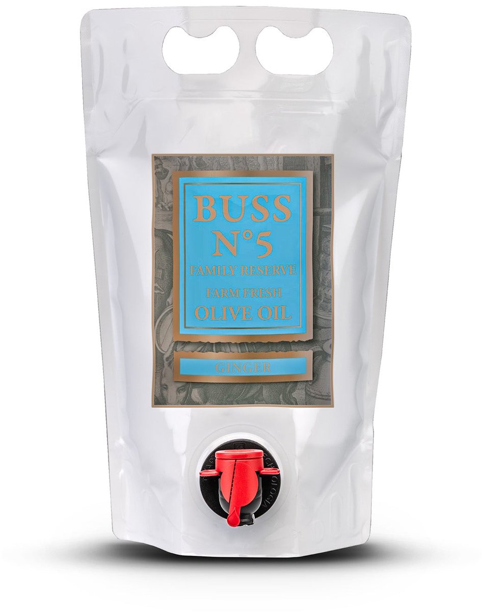 BUSS N°5 Gember Olijfolie - Navulzak 700 ml