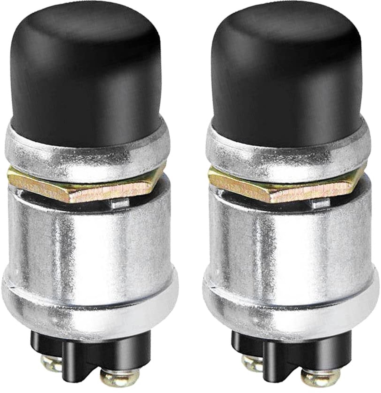Drukknoopstartschakelaar 12V/24V - Waterdicht en Heavy Duty - Momentane werking - Ideaal voor auto en boot - ShopVlot