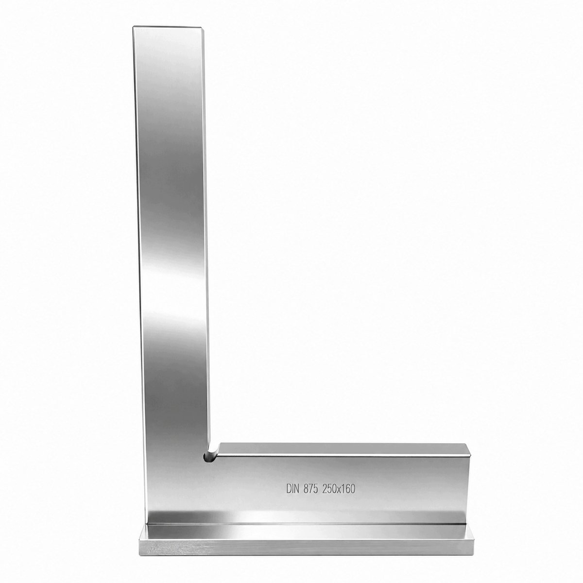 Merkloos Stalen Hoek 250x160mm DIN 875 90° Precisie Schrijnwerker