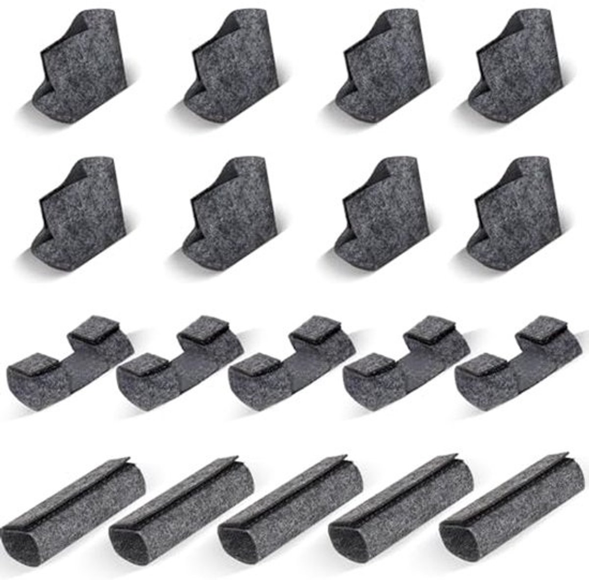 Vloerbeschermers - Set van 18 stuks - Voor tafels en stoelen