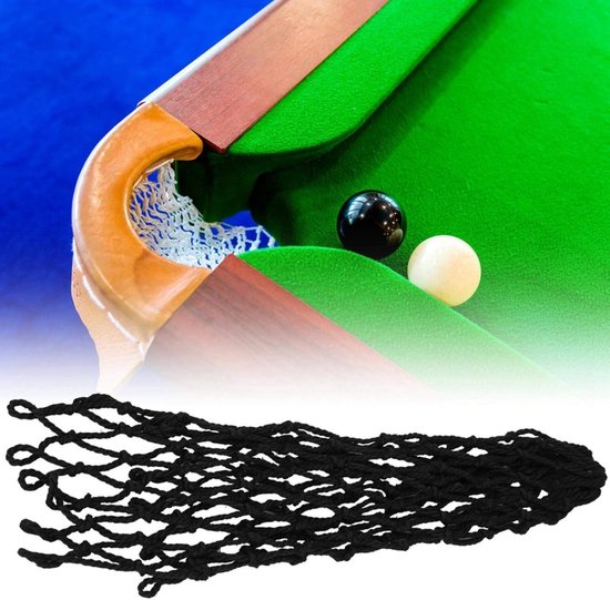 6 Stuks Billiard Netten voor Pooltafel - Hollow Out Mesh Zak voor Snooker en Biljart Accessoires — afbeelding 2