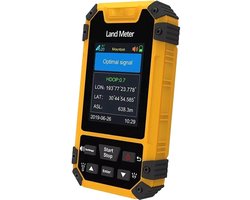 Draagbare landmeetapparatuur - GPS-landmeter - Nauwkeurig meten - GNSS-ontvangerchip - 2.4-inchscherm - Zwart