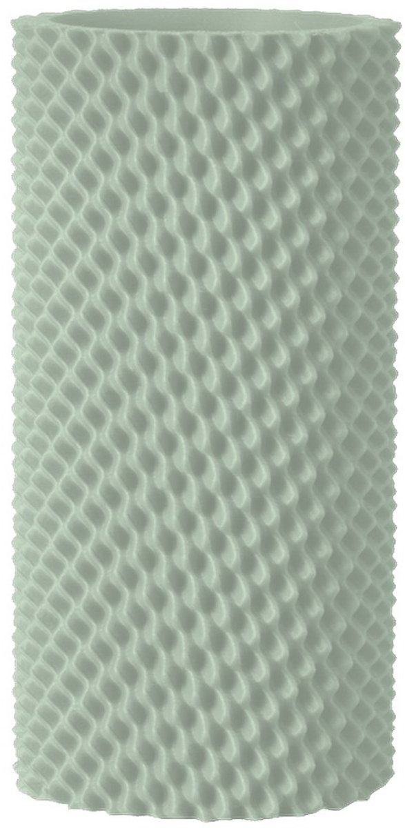 Layvo Ravon Vaas - Salie - 20 cm - droogbloemen vaas - japandi - gerecycled plastic