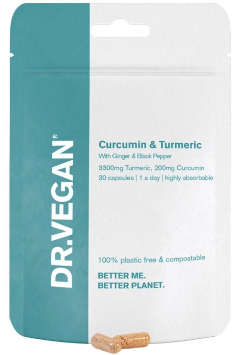 Dr.Vegan Curcumin & Turmeric 30 V-Caps