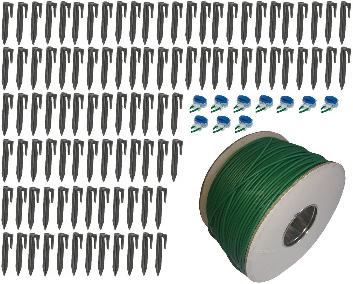 Set met 100 m / 3,4 mm begrenzingskabel voor de Parkside PAMRS-, PMRDA- en PMRA-robotgrasmaaiers