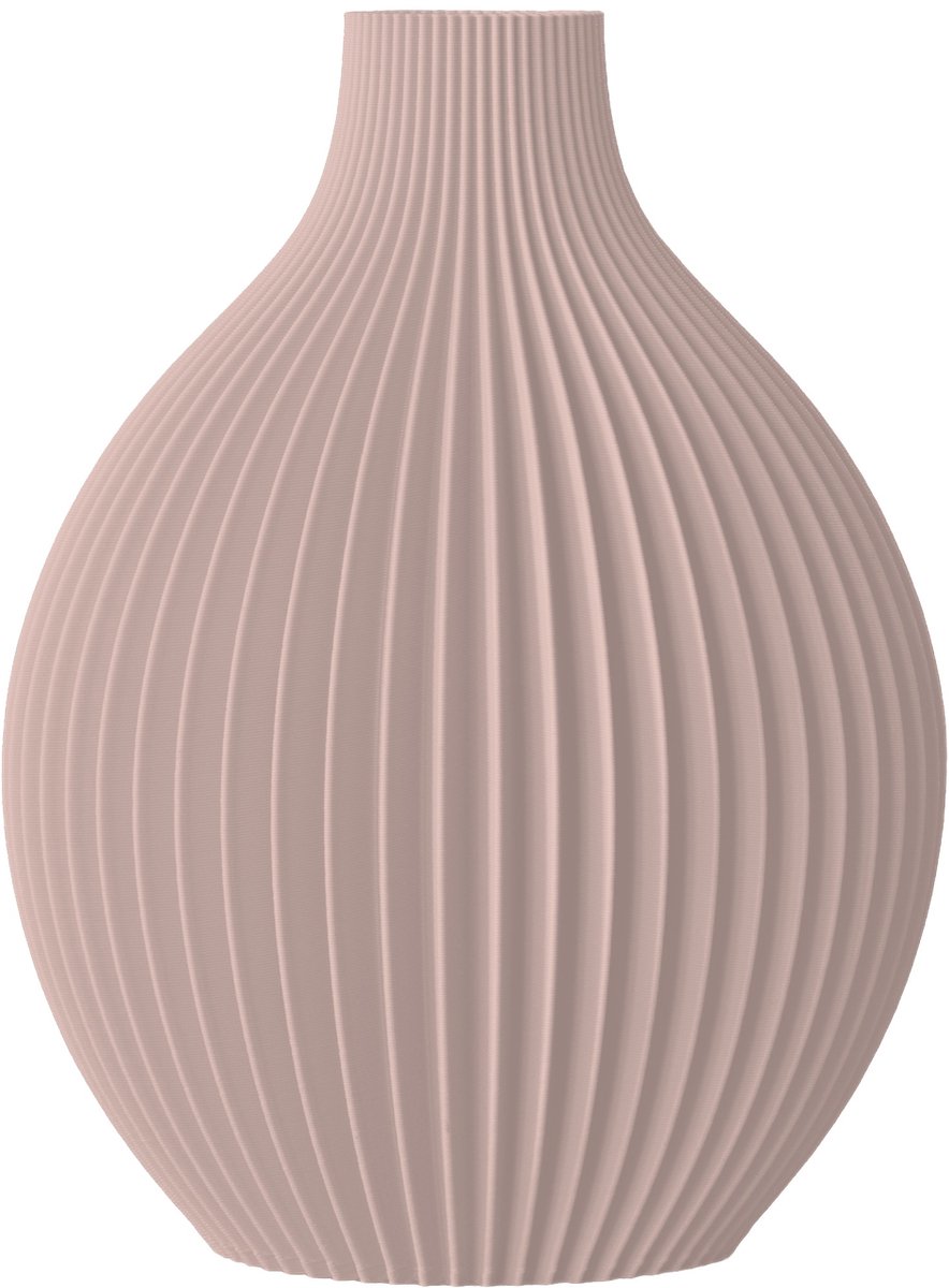 Layvo Jalen Vaas - Bloesem - 25 cm - droogbloemen vaas - japandi - gerecycled plastic