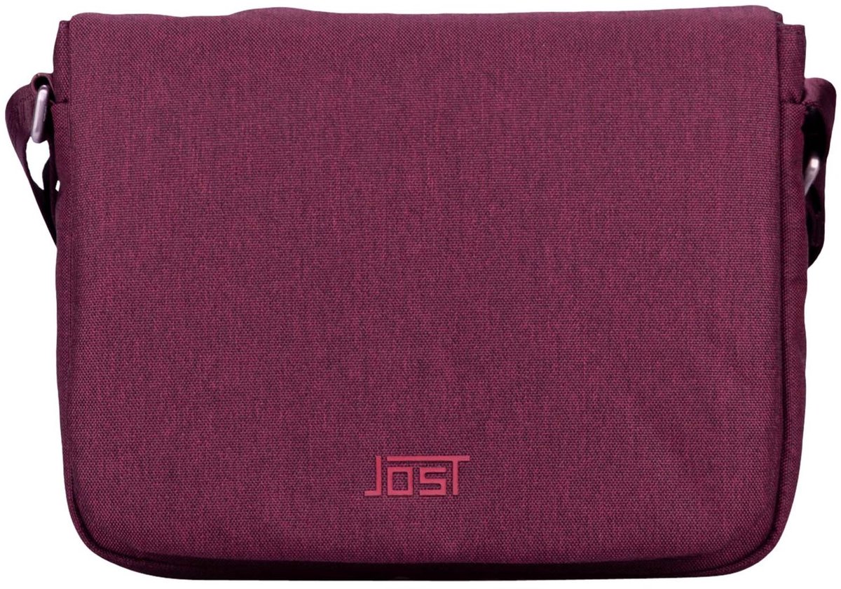 JOST schoudertas Bergen Shoulder Bag Burgundy wijnrood