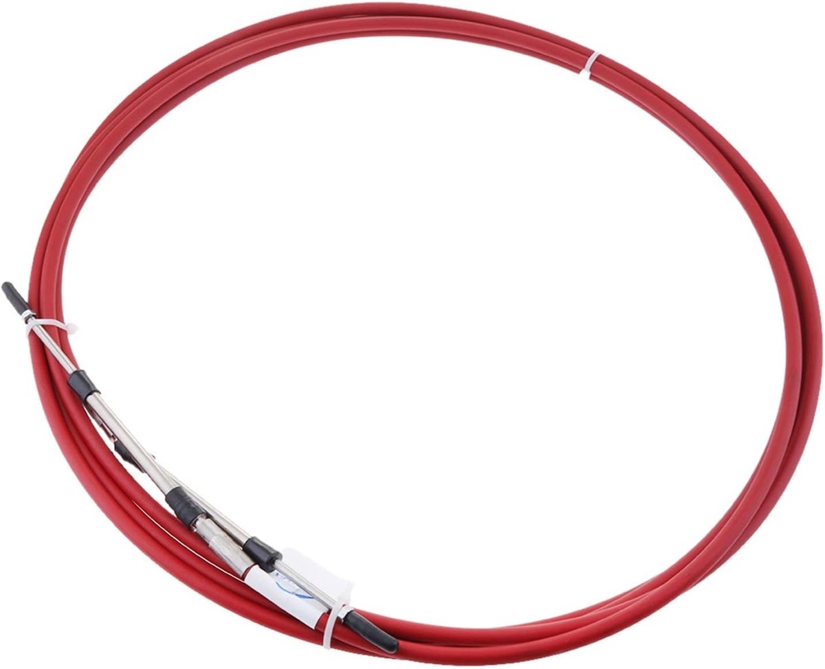 8FT 10FT 11FT Gashendel/Schakelkabel Afstandsbediening, for YAMAHA, for NISSAN, for Tohatsu, for VOLVO, Buitenboordmotor Waterdichte maritieme stroomkabel(10 FT)