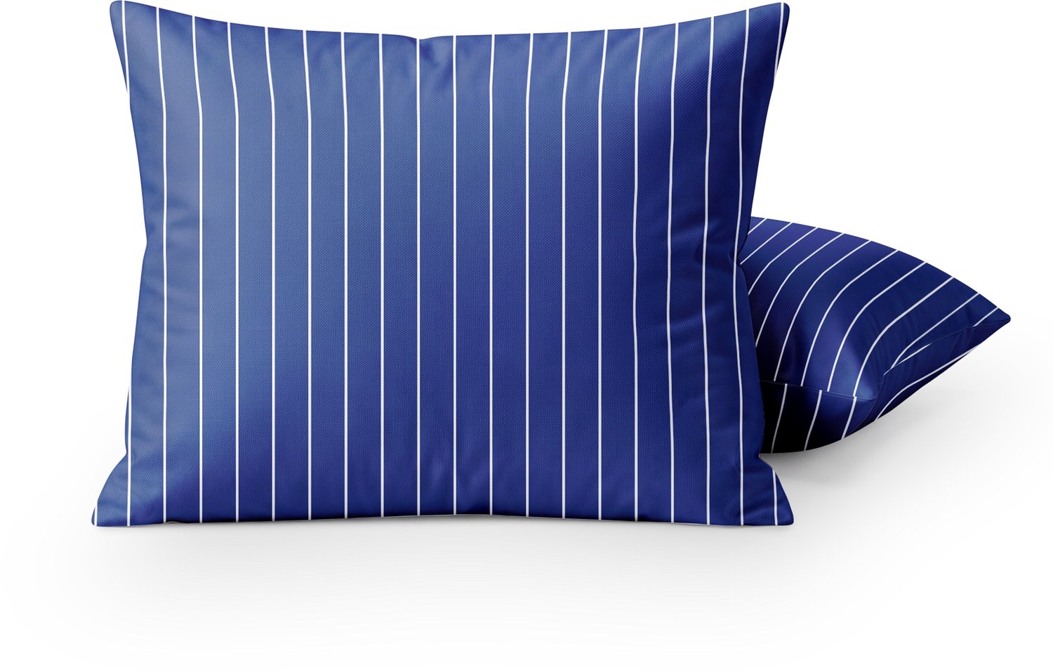 HappyBed Kussenslopen Blue Stripes 40x80 cm - Kussensloop set 2 stuks - 100% - Ultieme slaapcomfort