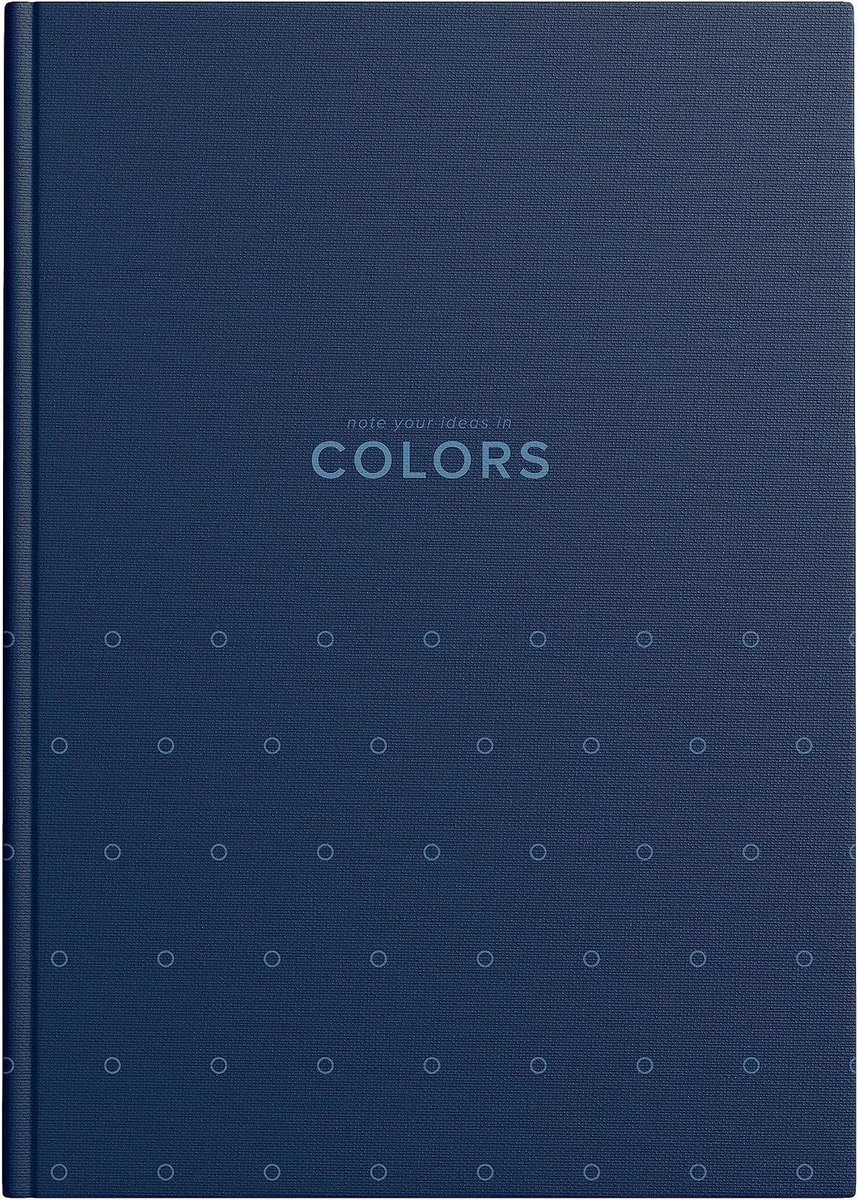 2000 Colors A4 96 geruite vel, Blauw